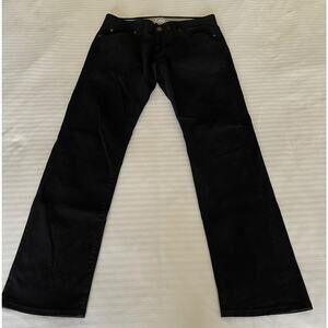 Lee Men's Pants Slim 32/30 Straight Black 98%Algadon/2% Spandex NWOT